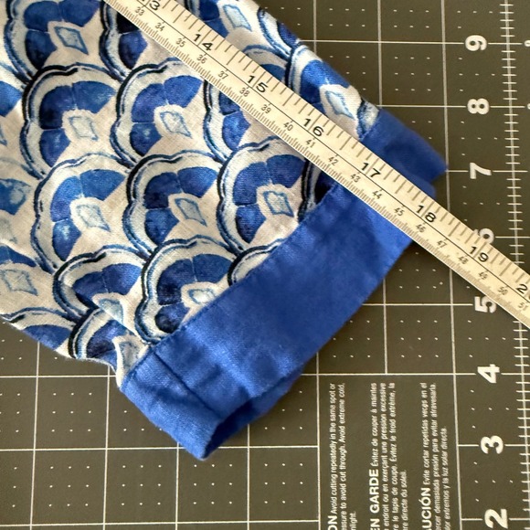 Sigrid Olsen Womens Small Linen Pop Over Tunic Top Coastal Beach Resort Vacation - Picture 6 of 8